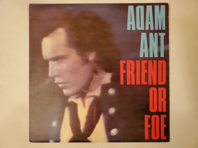 Adam Ant Friend or Foe vinyl record